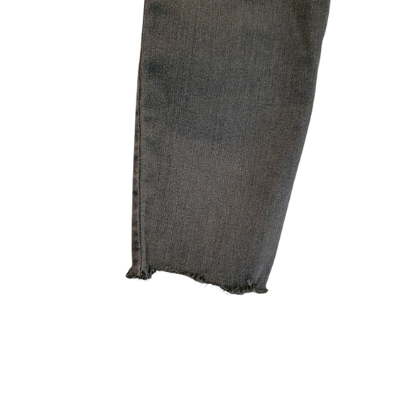 Paige Distressed Black Gray Jeans Pants - Picture 4 of 6